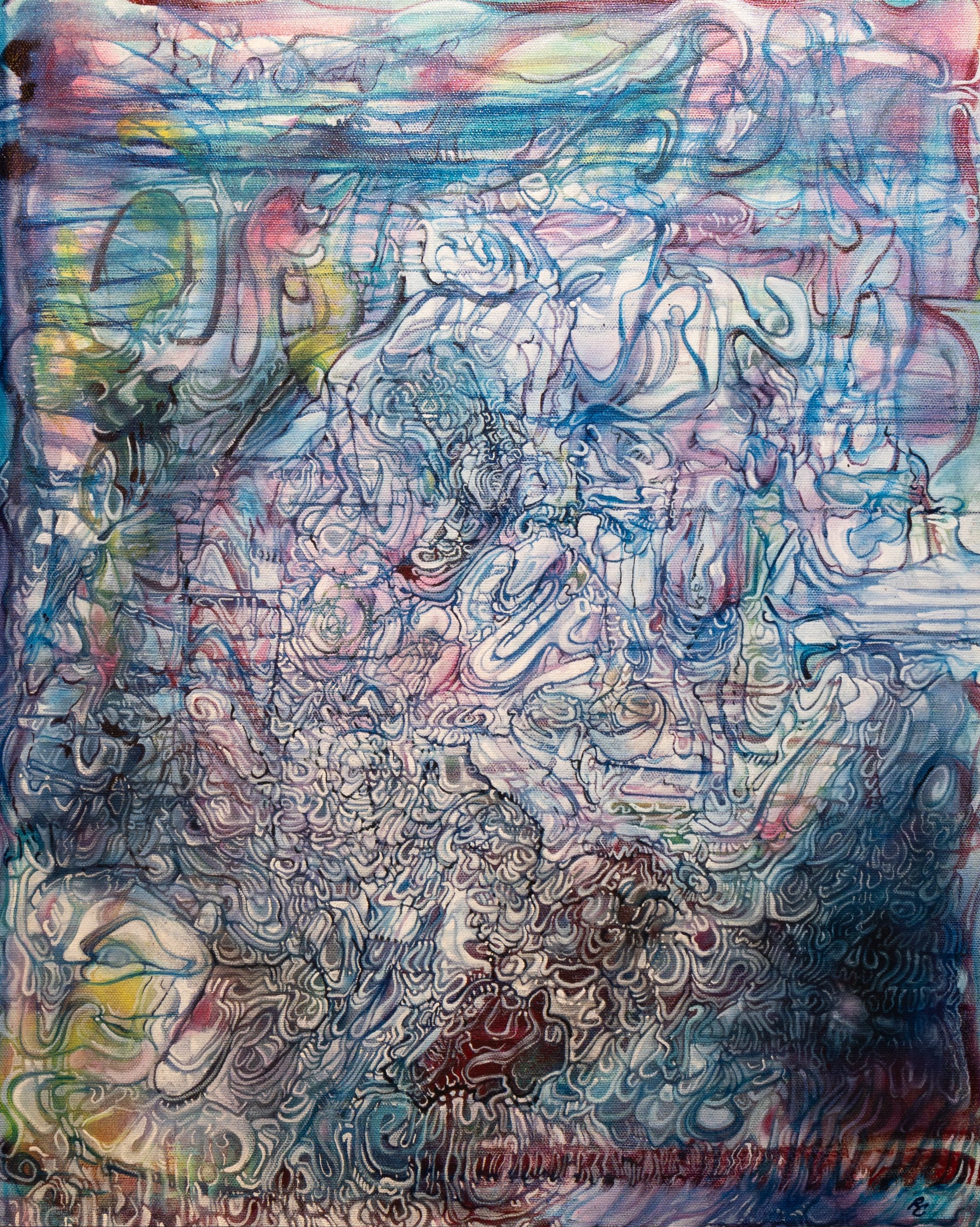 Heart of the Earth, 2013. Oil on canvas - 16 x 20 in.