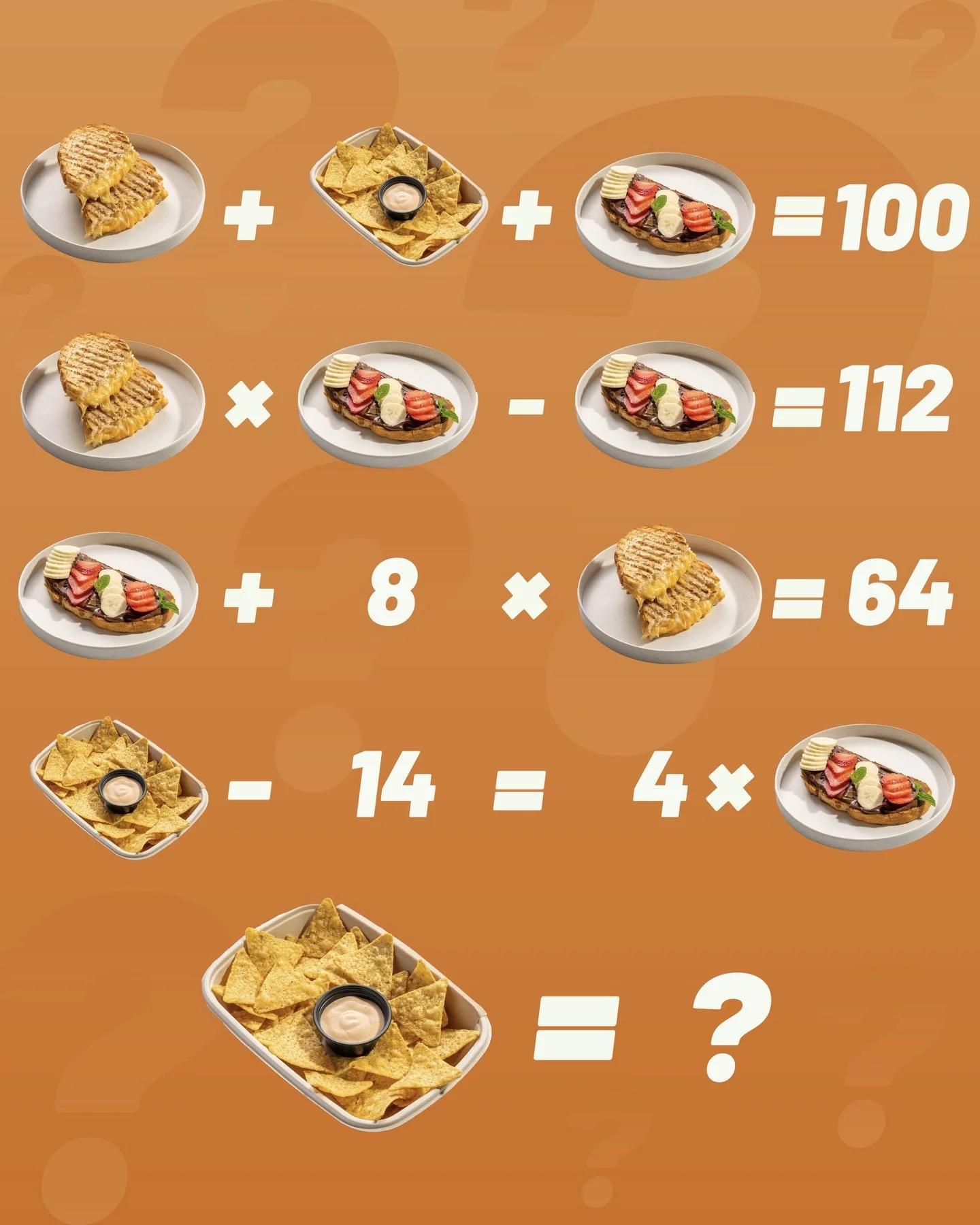تقدر تحل اللغز وتعرف قيمة الناتشوز؟ 👀
خلنا نشوف ذكاءك في الكومنتات 🧠

Can you solve it and find the value of the nachos? 👀
Let&rsquo;s see your answers in the comments 🧠

#StrawUAE #BrainChallenge #FoodPuzzle #Fujairah #BrunchVibes