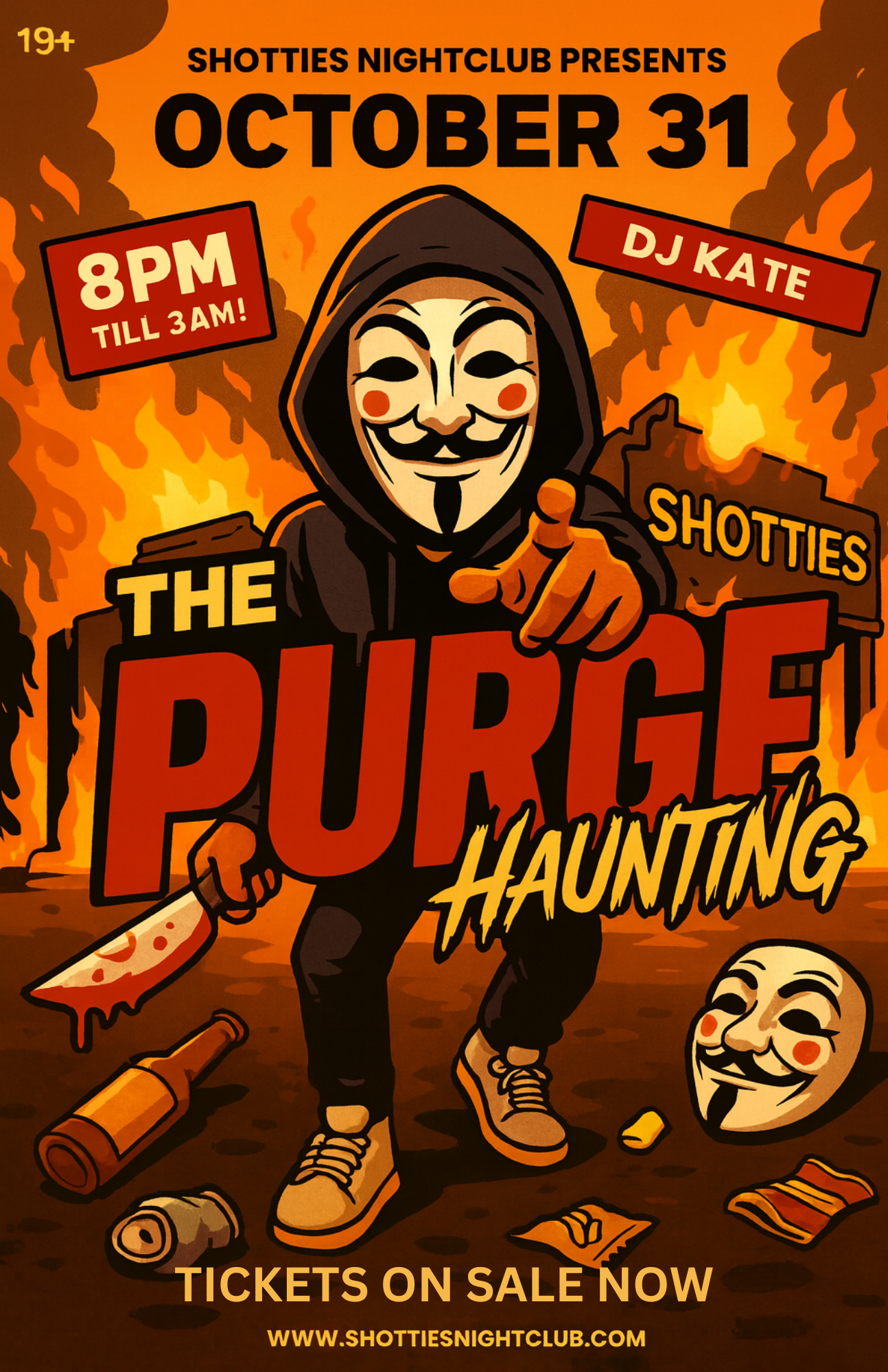 THE HAUNTING III: THE PURGE HALLOWEEN PARTY