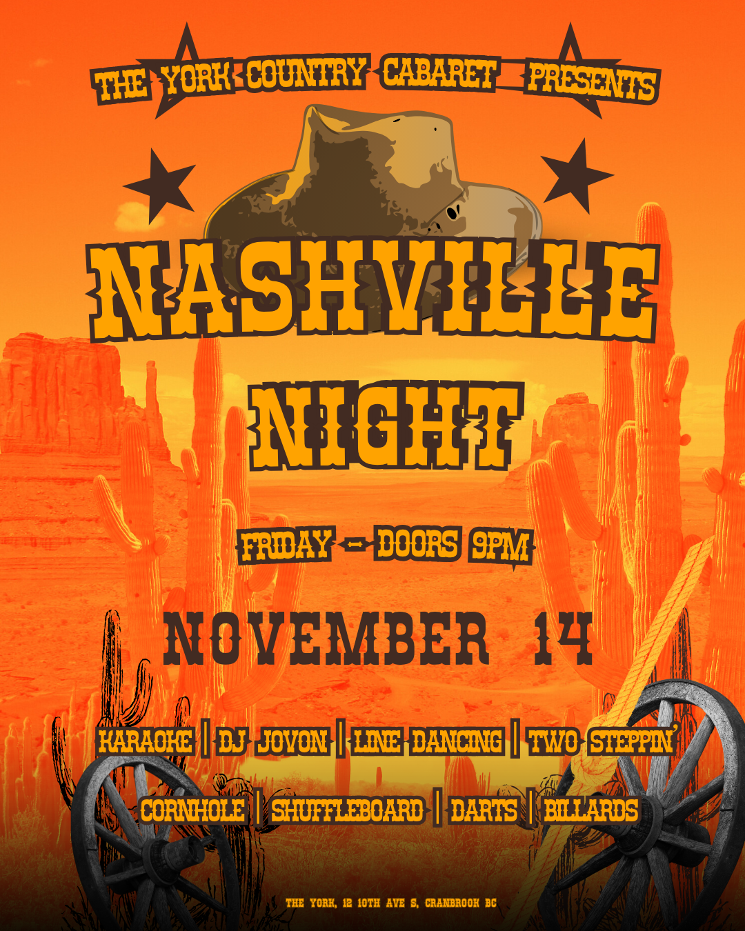 NASHVILLE NIGHT IN PARTNER W/ THE YORK