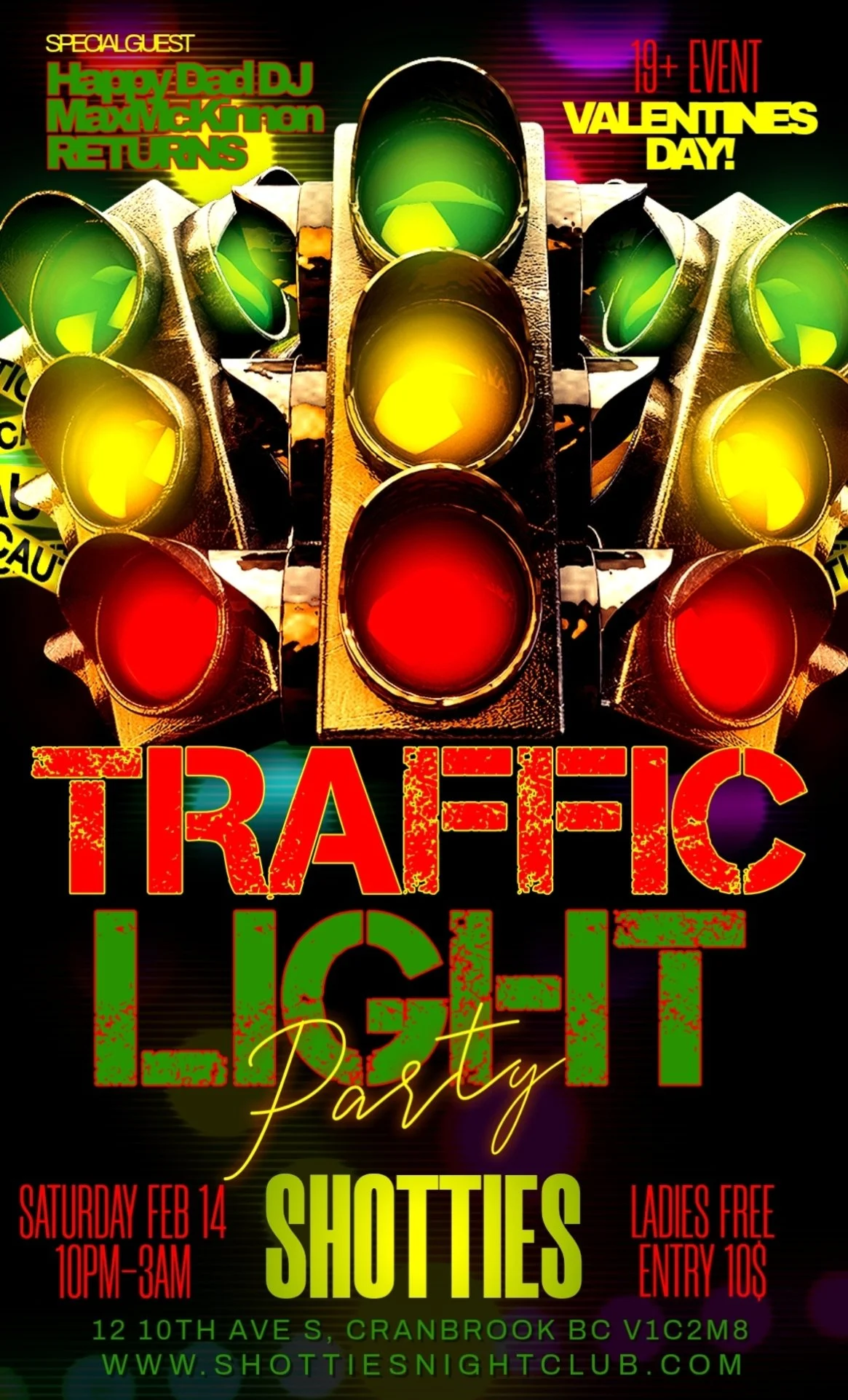 TRAFFIC LIGHT PARTY W/ DJ MAX MCKINNON
