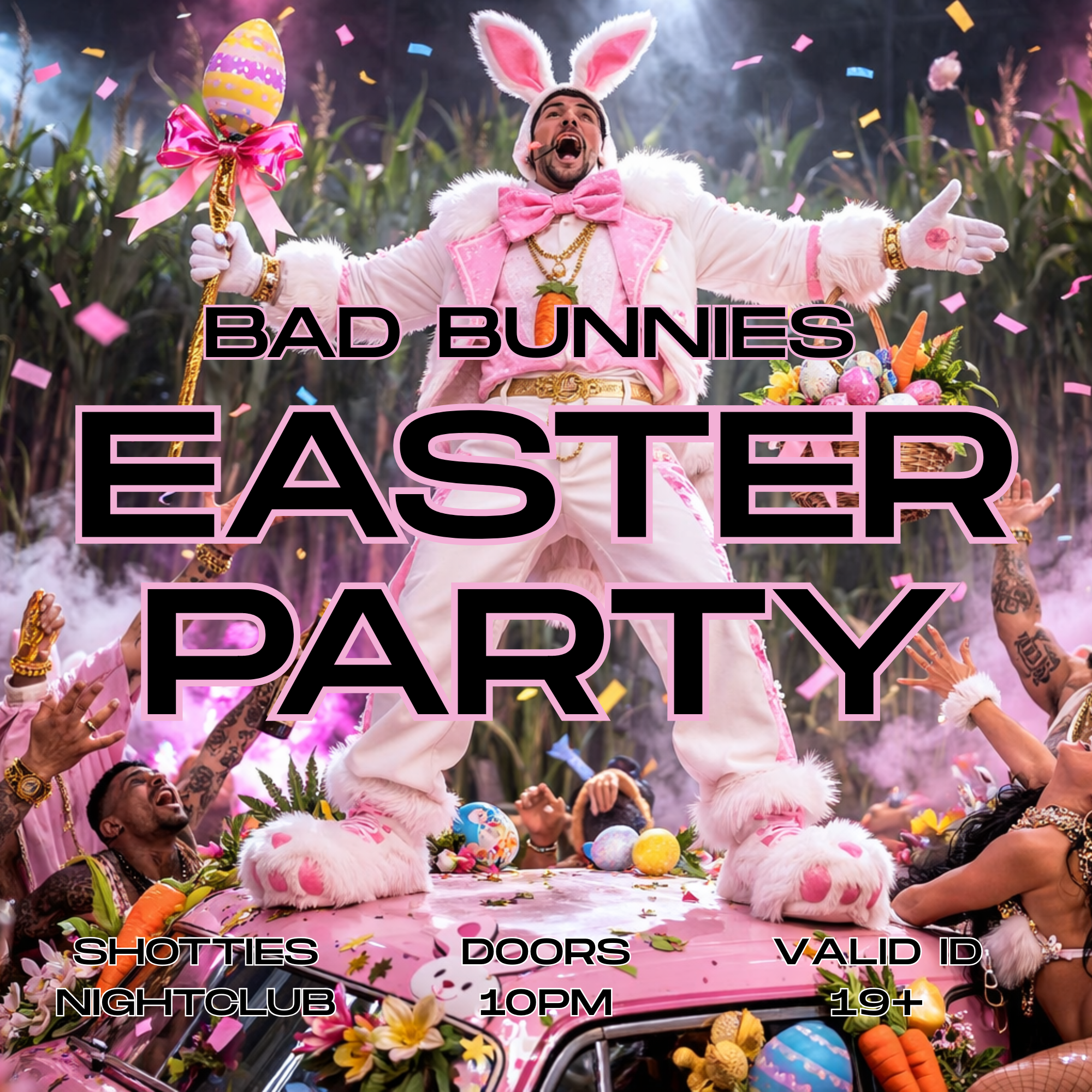 ‘BAD BUNNIES’ EASTER PARTY