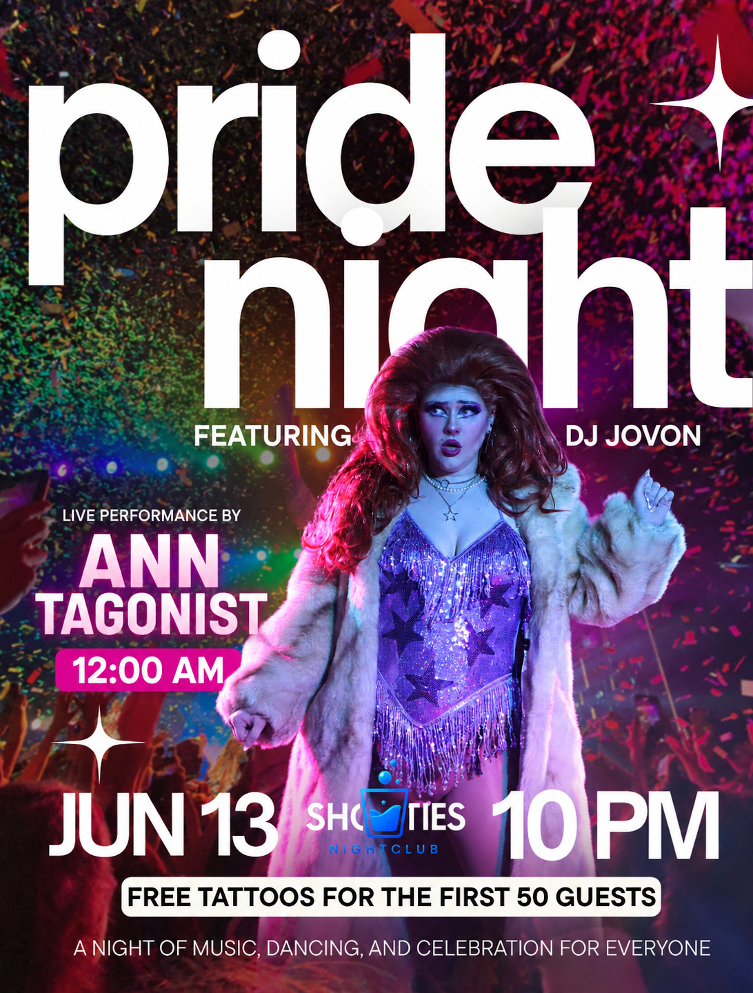 Ann tagonist (pride drag show)