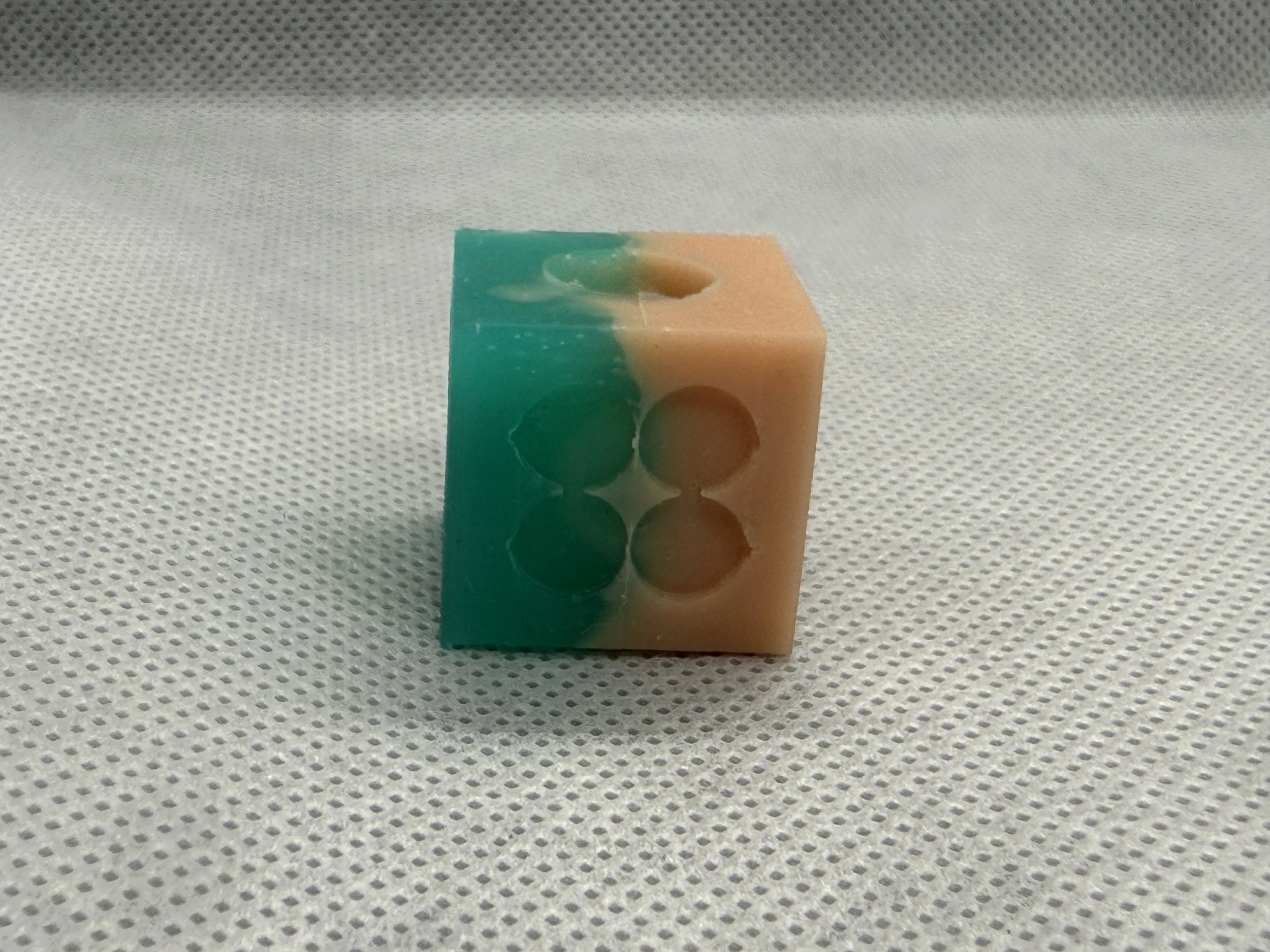 Peach & Teal