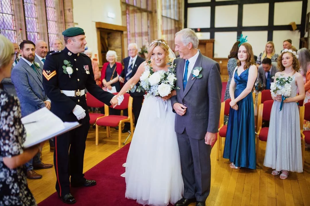 military wedding taunton