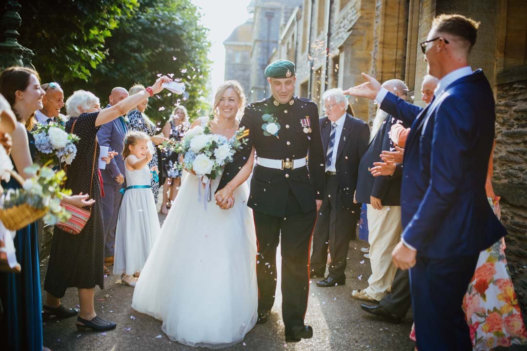 military wedding taunton register office