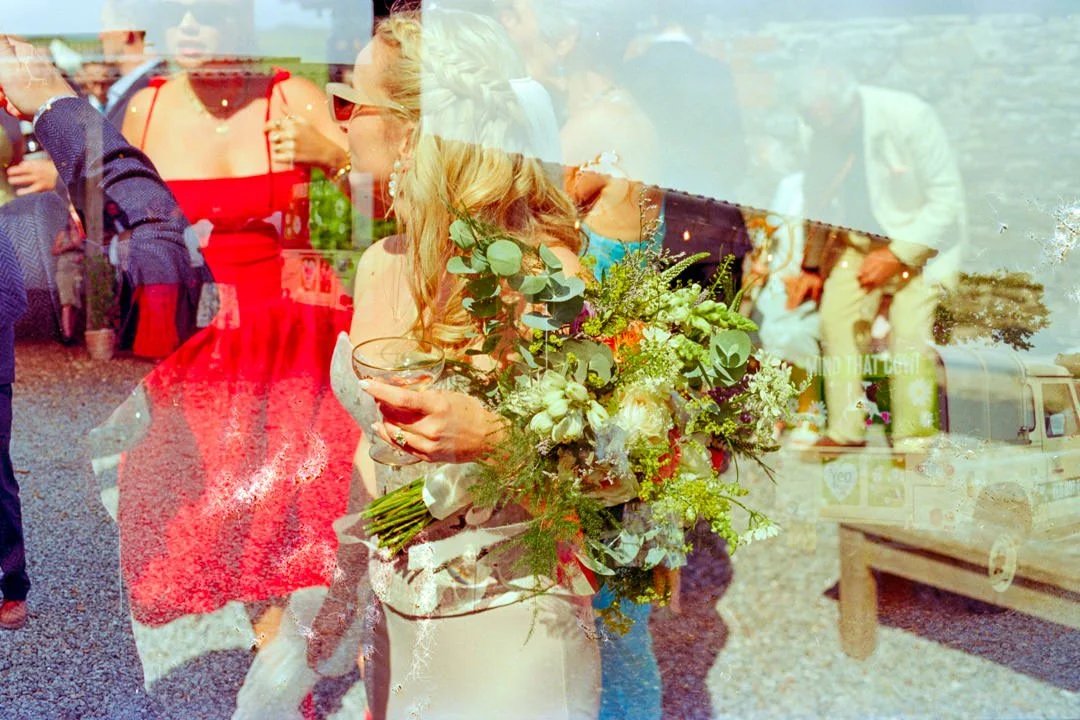 Double Exposure Wedding on Kodak ULTRAMAX.