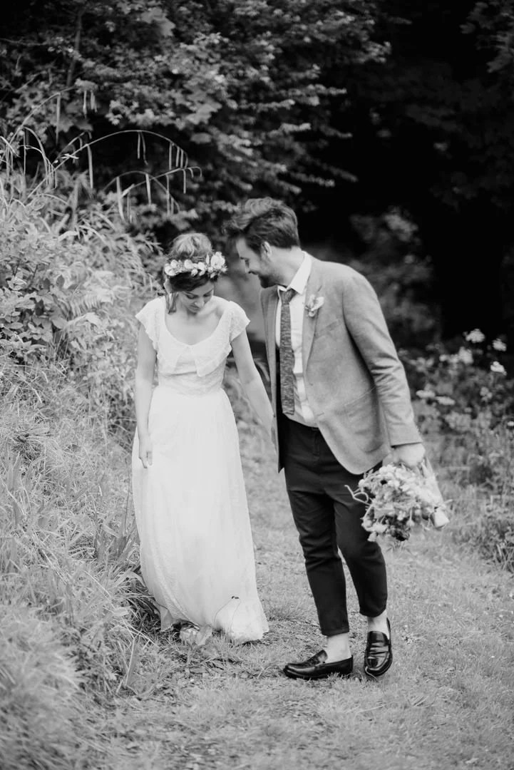 black and white wedding photographer
