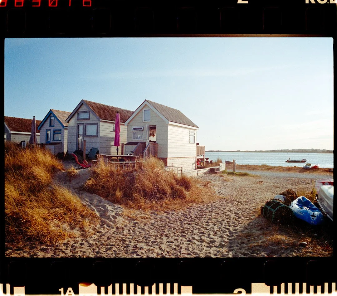 canon a-1 film camera review, mudeford beach huts in dorset, Kodak Gold film