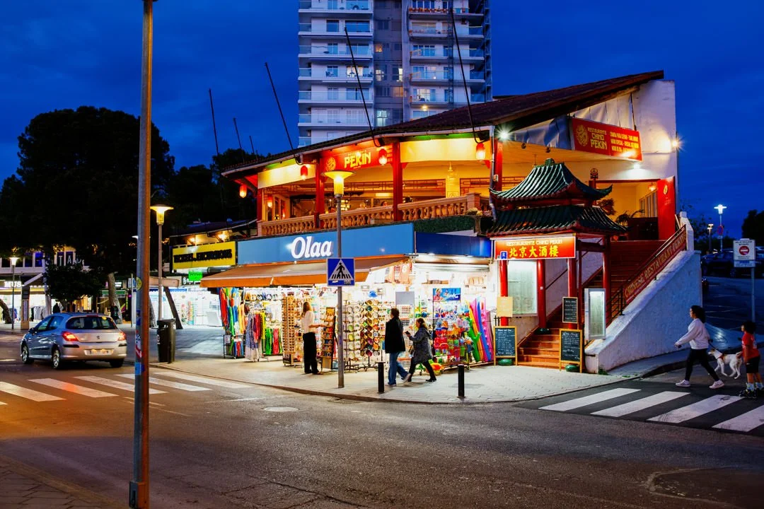 Palma Nova Majorca nightlife and shopping