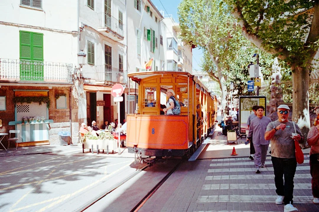 red tram Sóller Majorca