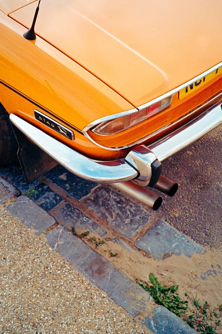 stag convertible sports car