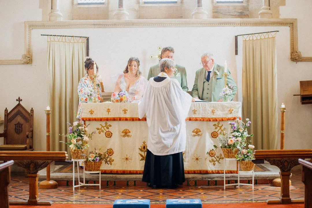 marshwood church wedding, Dorset