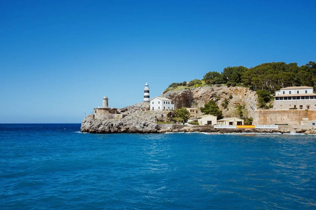 military zone port de sollar majorca