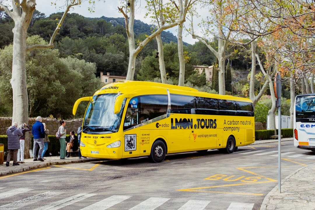 yellow lemon tours coach valldemossa