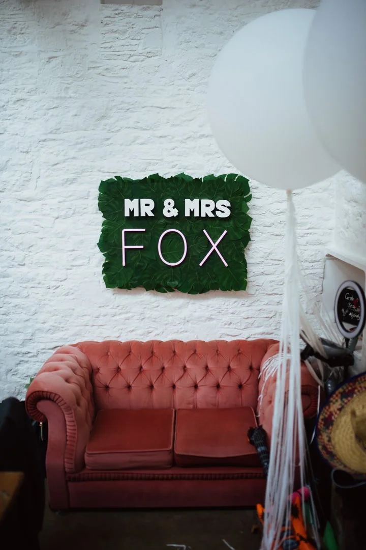 custom wedding signs neon lights