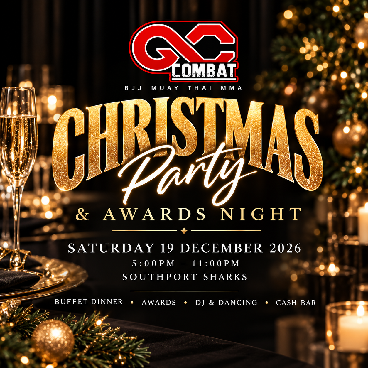 GC Combat Awards & Christmas Gala 2026