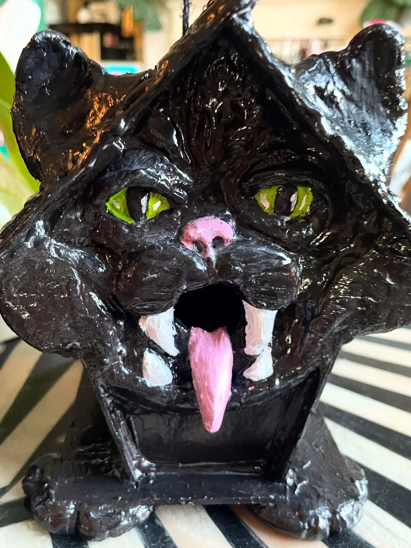 Decorated some wooden bird houses for a charity event in October. Too spooky? 🤭

If you&rsquo;re in Ridgefield WA Oct 4th from 9-2 the @ridgefieldartassociation will be selling $1 tickets to win RAA member decorated decor birdhouses to raise funds f