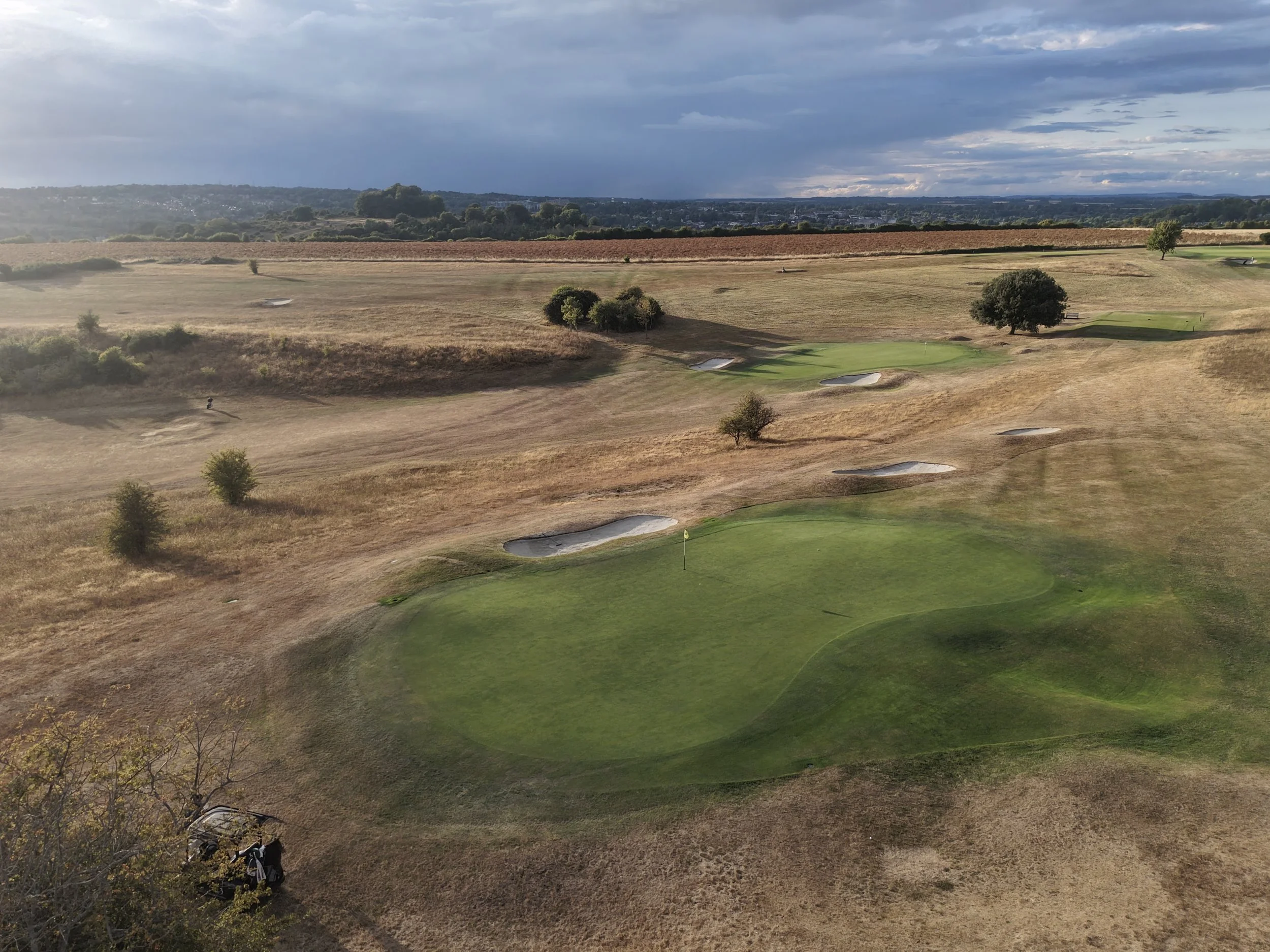 5th Green looking back over the 5th Tee 7 4th green