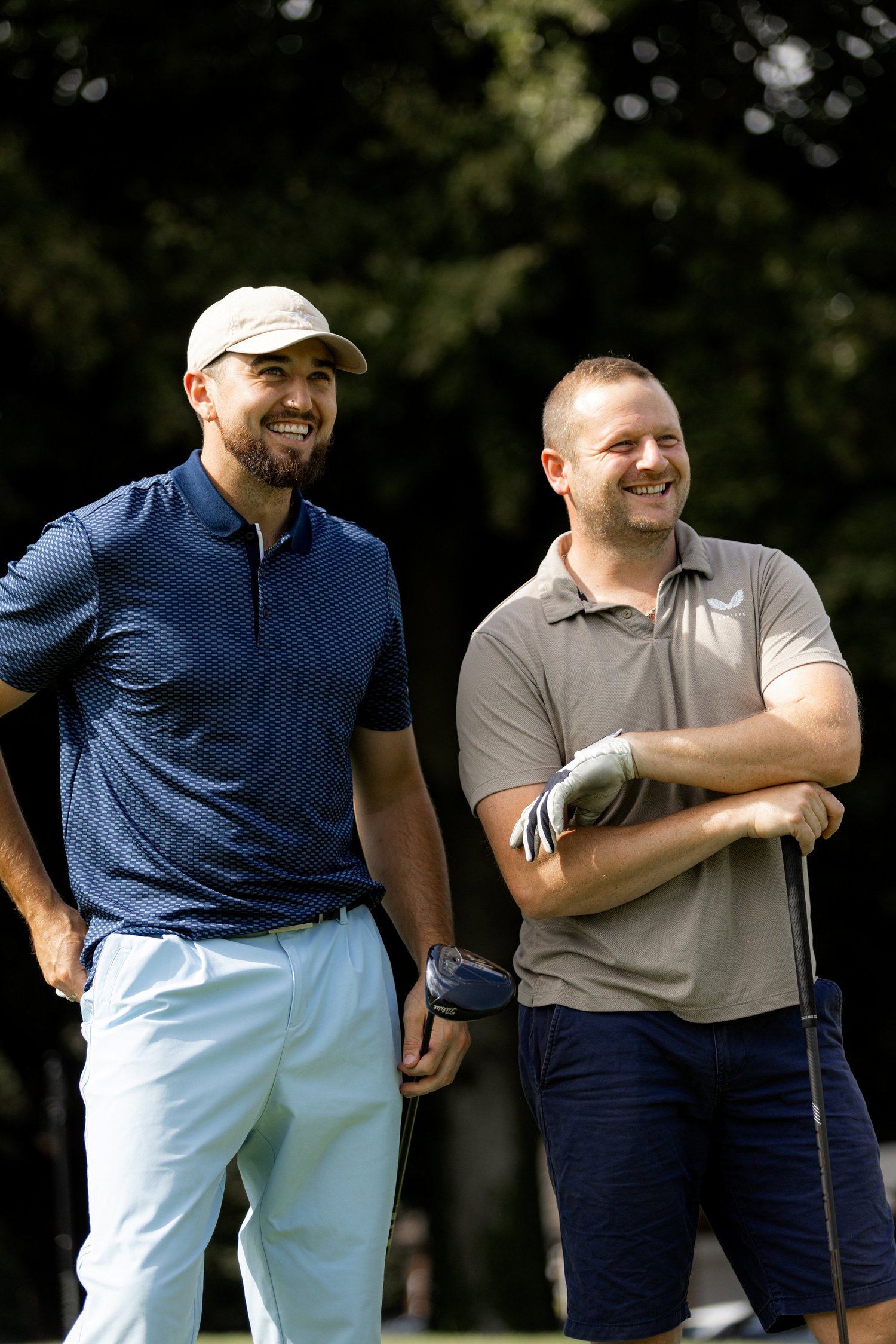 Golfers enjoying a group day at Hockley Golf Club