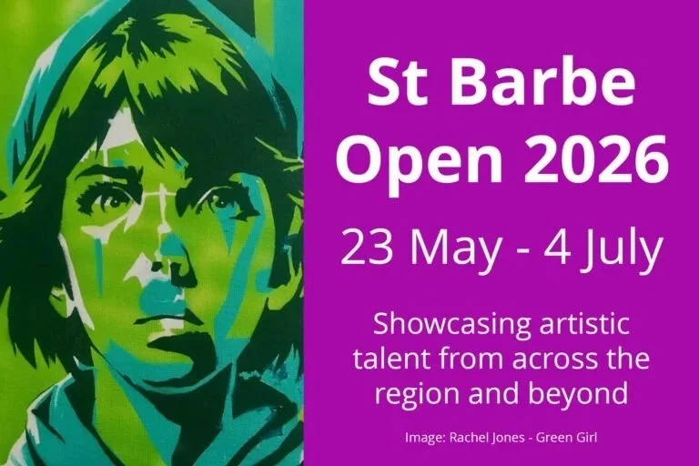 23 May - 4 July
St Barbe Museum and Art Gallery
New Street
Lymington
Hampshire
SO41 9BH
