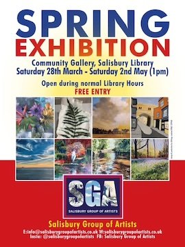 28 March-2 May
Community Gallery
Salisbury Library
Market Walk
Salisbury
SP1 1BL