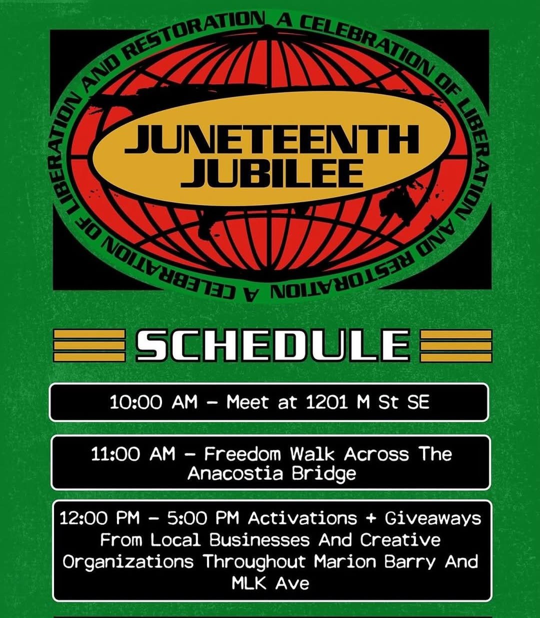 Juneteenth Walk with the Ward 8 Team