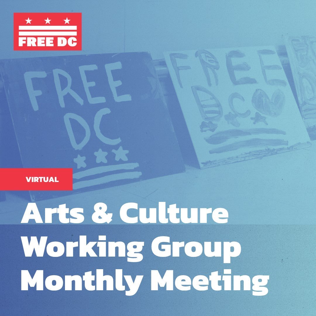 Arts & Culture Working Group Meeting - June (Virtual)