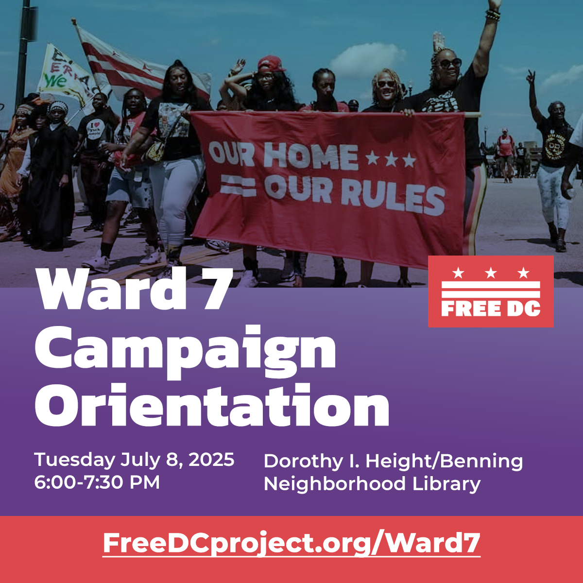 Campaign Orientation, Ward 7
