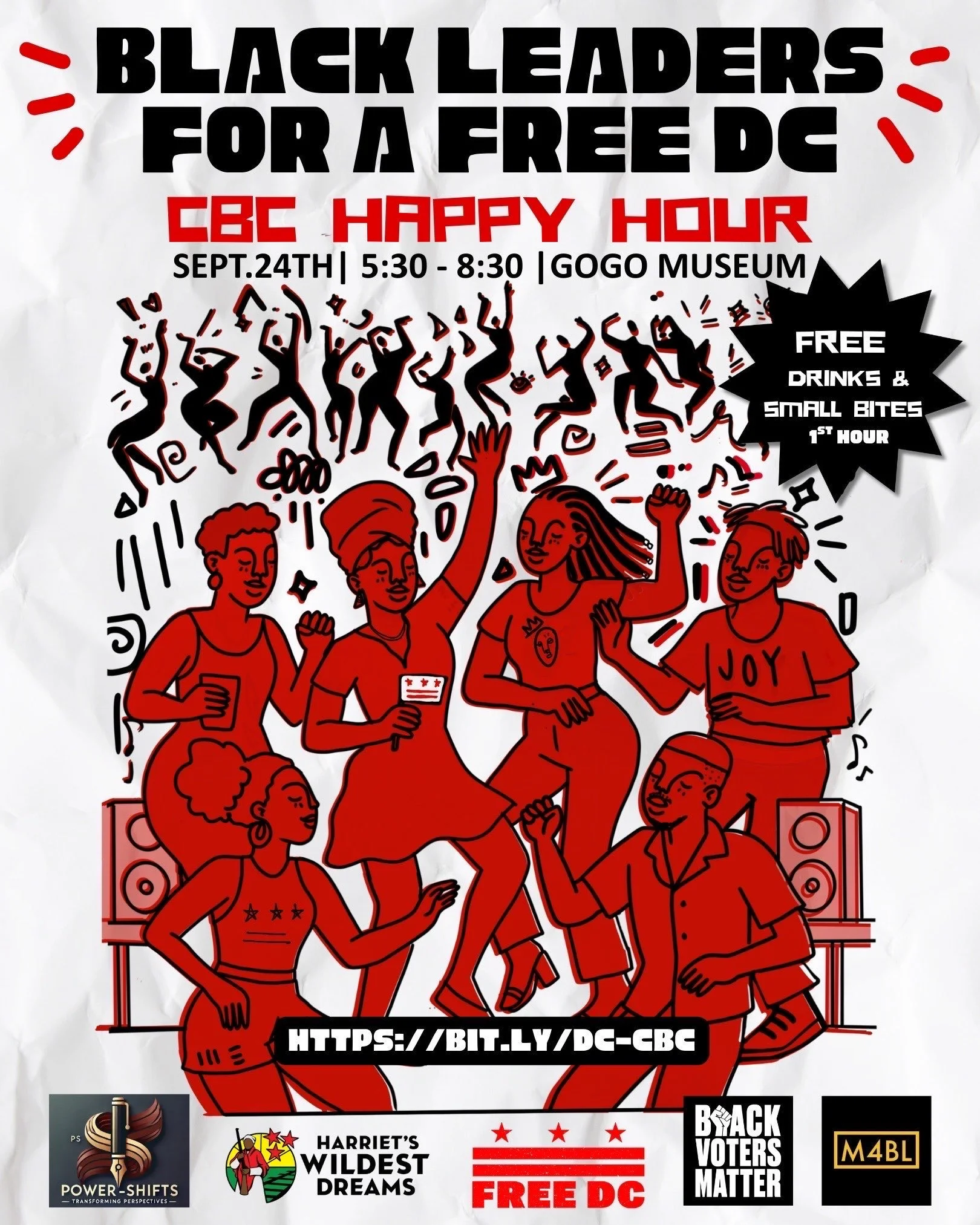 Black Leaders for a Free DC CBC Happy Hour