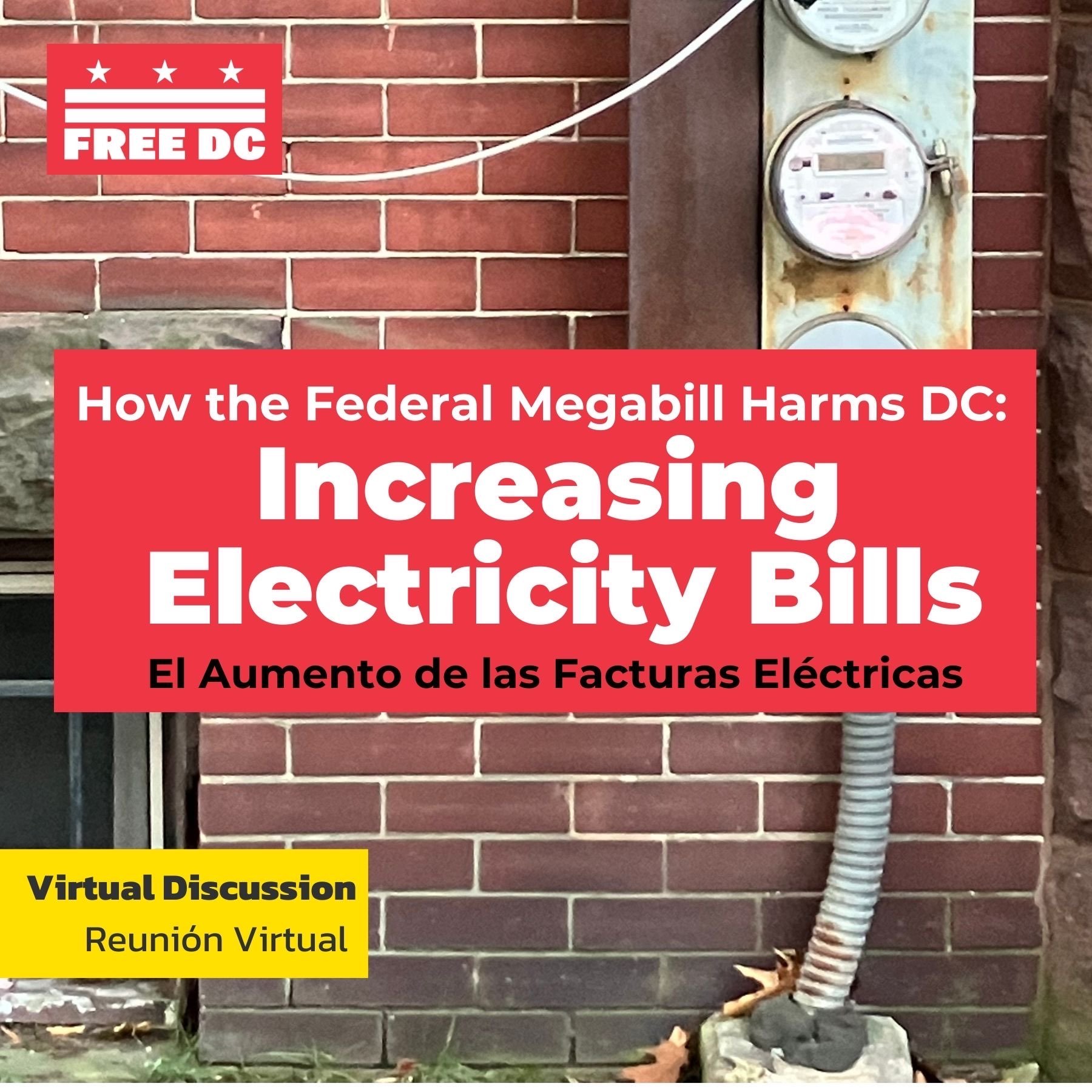 How the Federal Megabill Harms DC: Increasing Electricity Bills