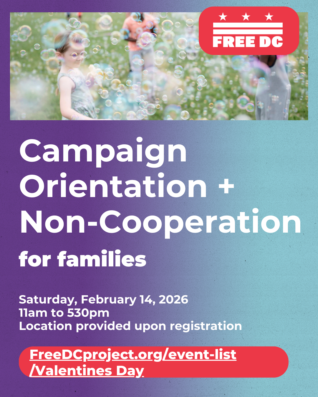 Orientation and Non-Cooperation Theory + Practice for Families