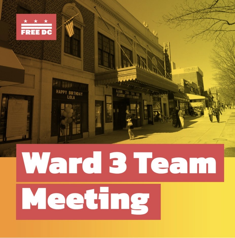Ward 3 March Meeting