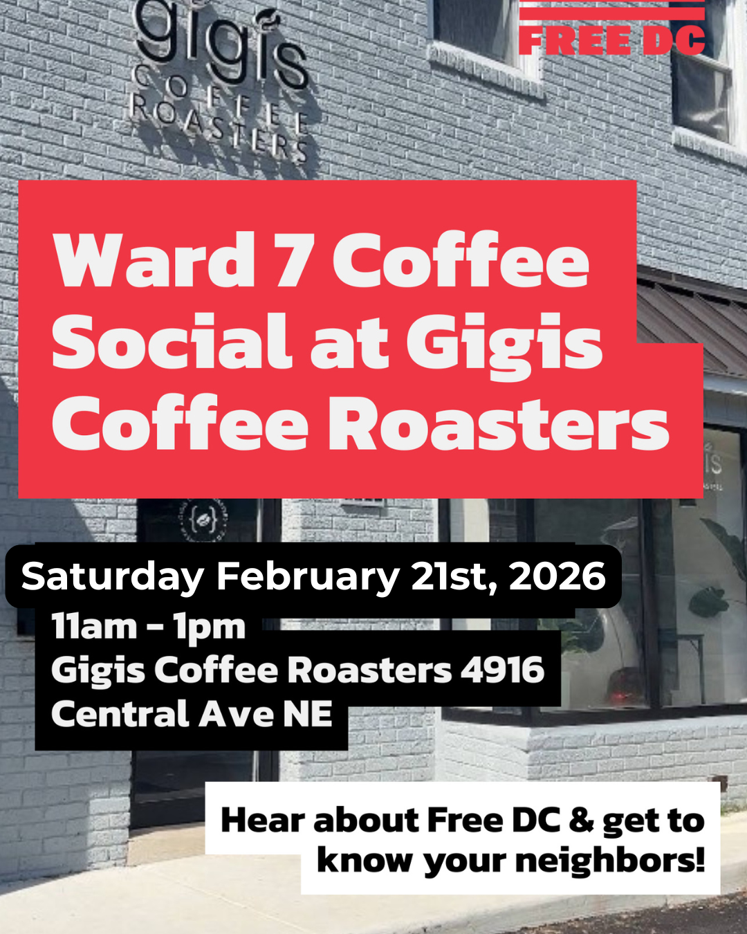 Ward 7 Coffee Social February