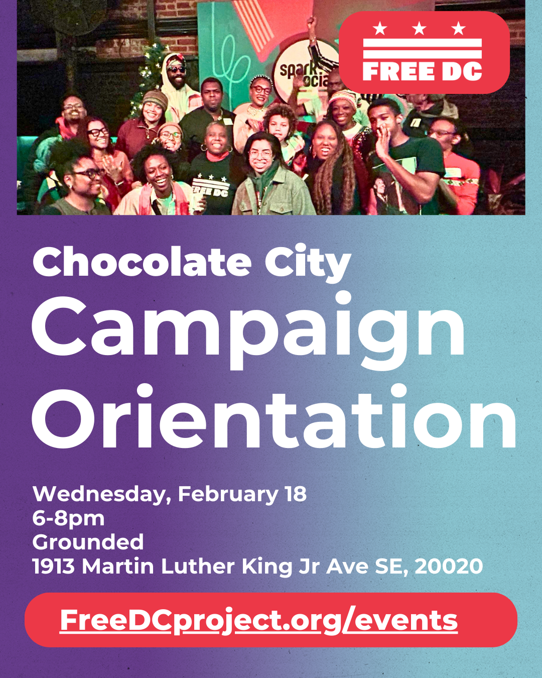 Chocolate City Campaign Orientation