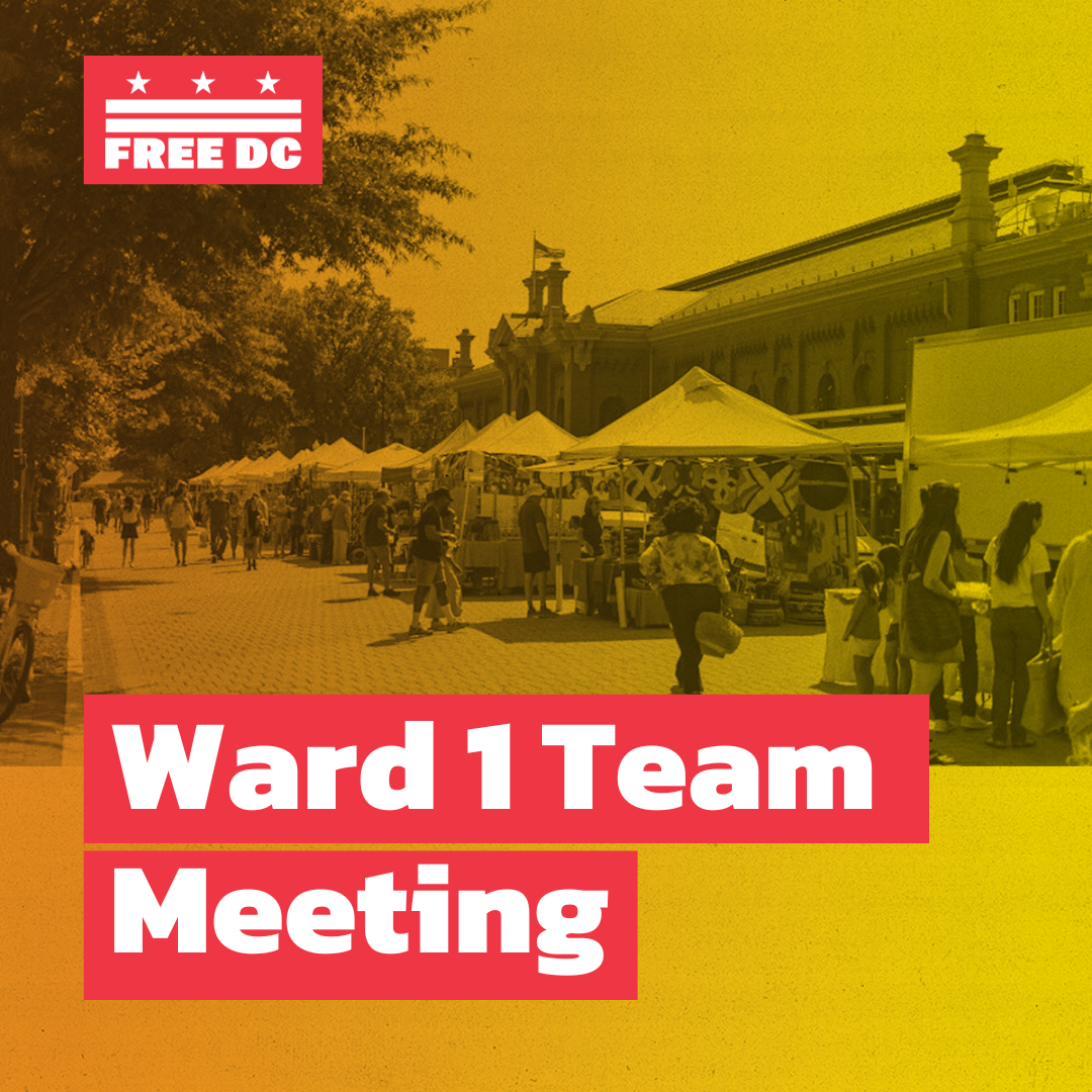 Ward 1 Team Monthly Meeting
