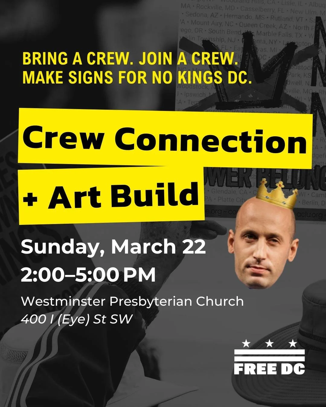 Crew Connection + Art Build
