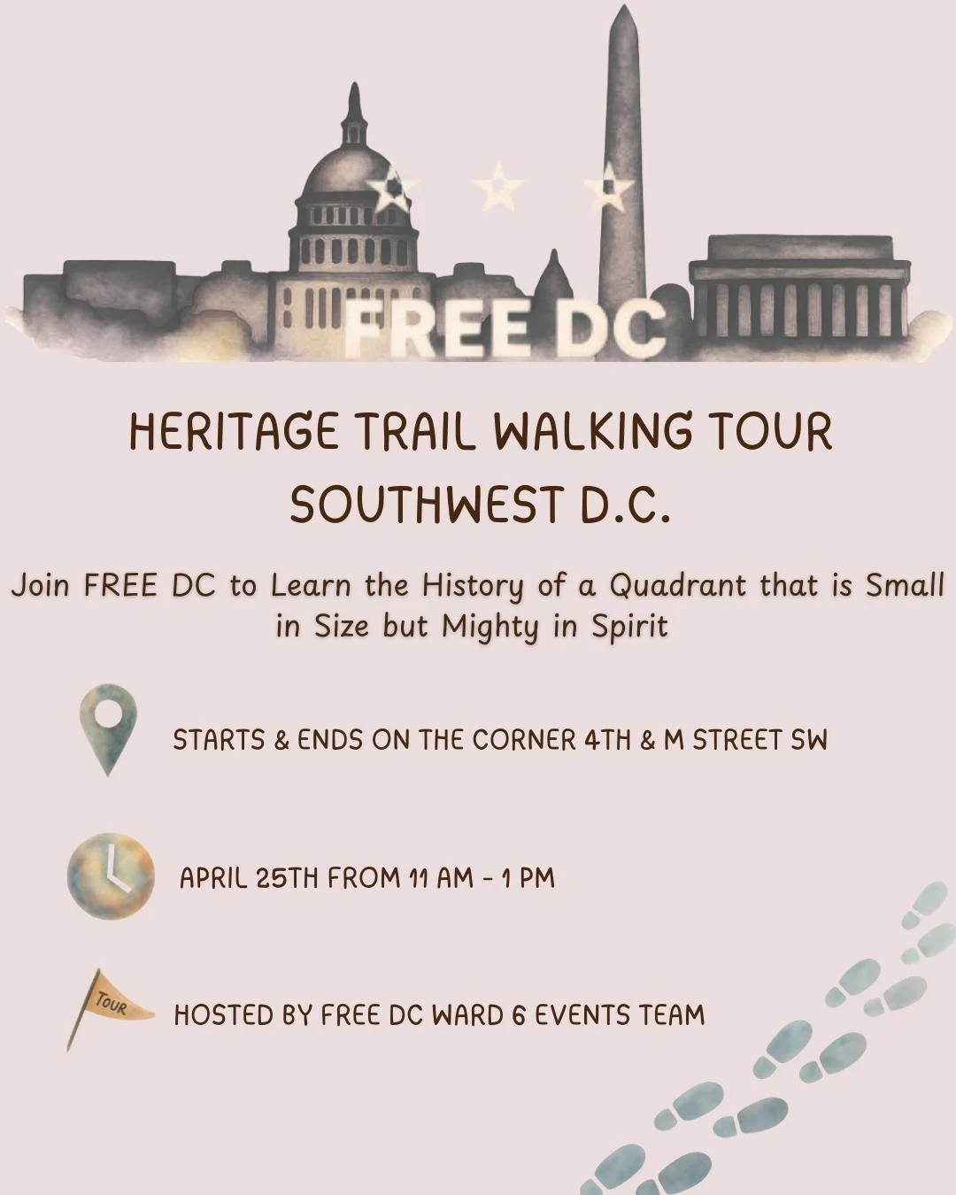  Heritage Trail Walking Tour SW DC 