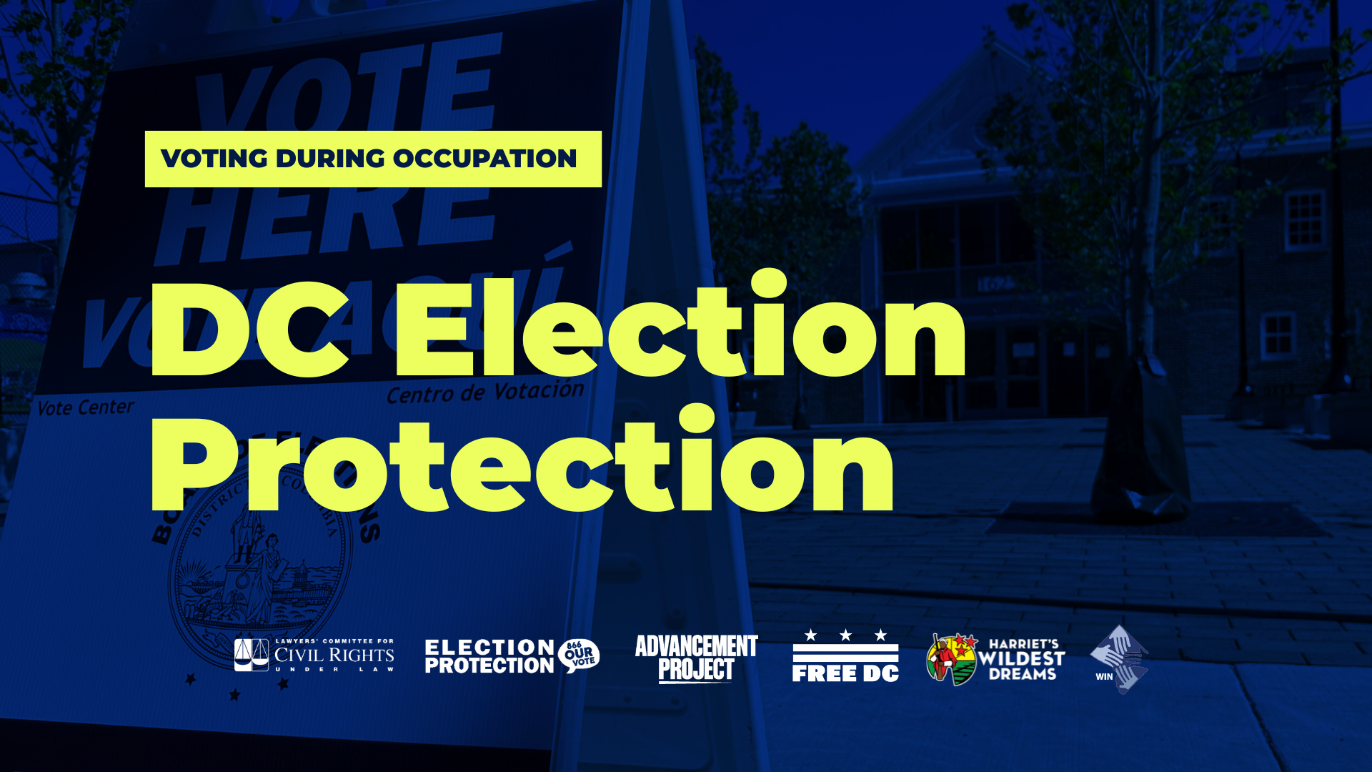 Protect our vote this June with the DC Election Protection Coalition ...