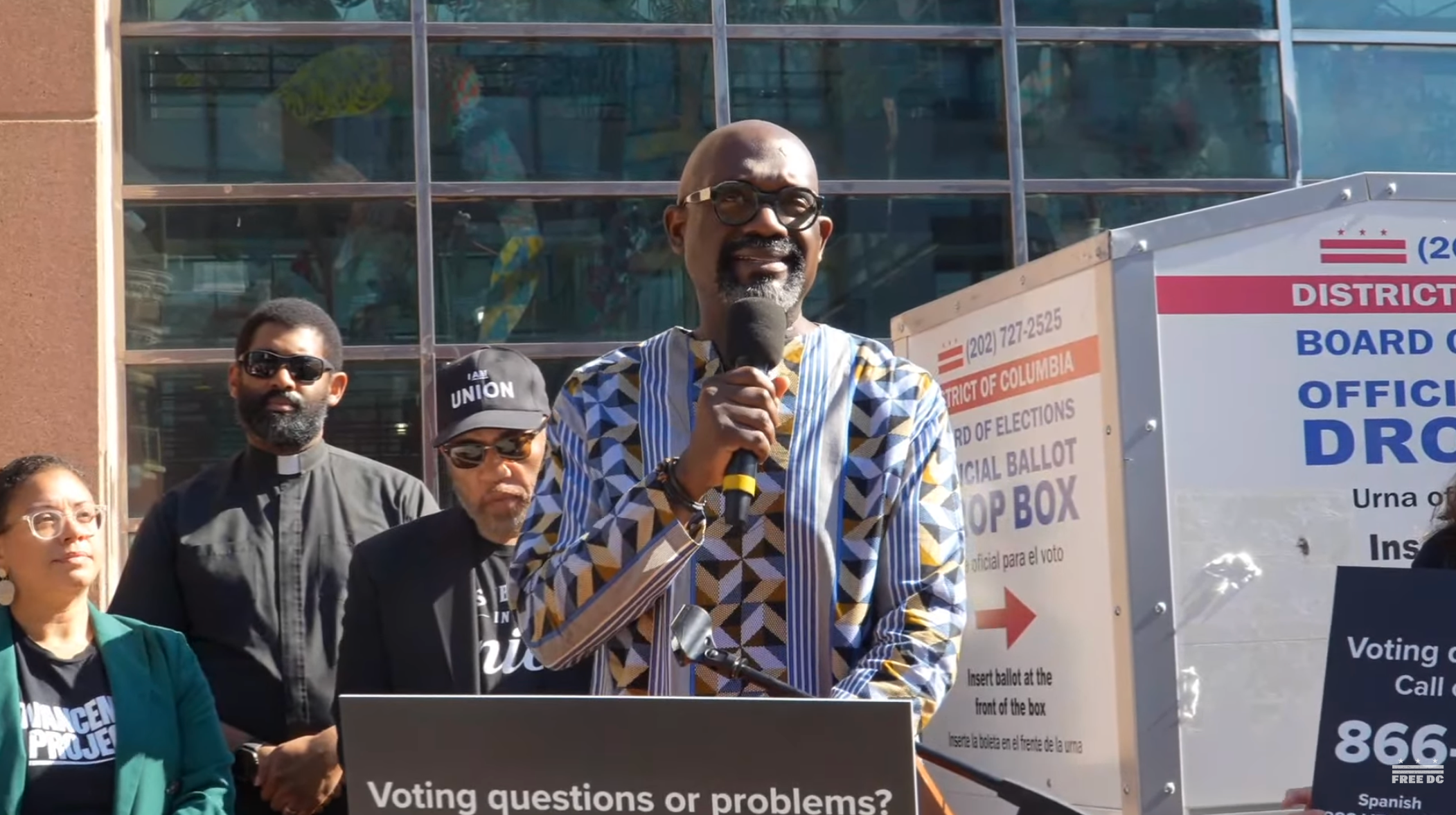 Press Conference: DC Election Protection and Vote-In