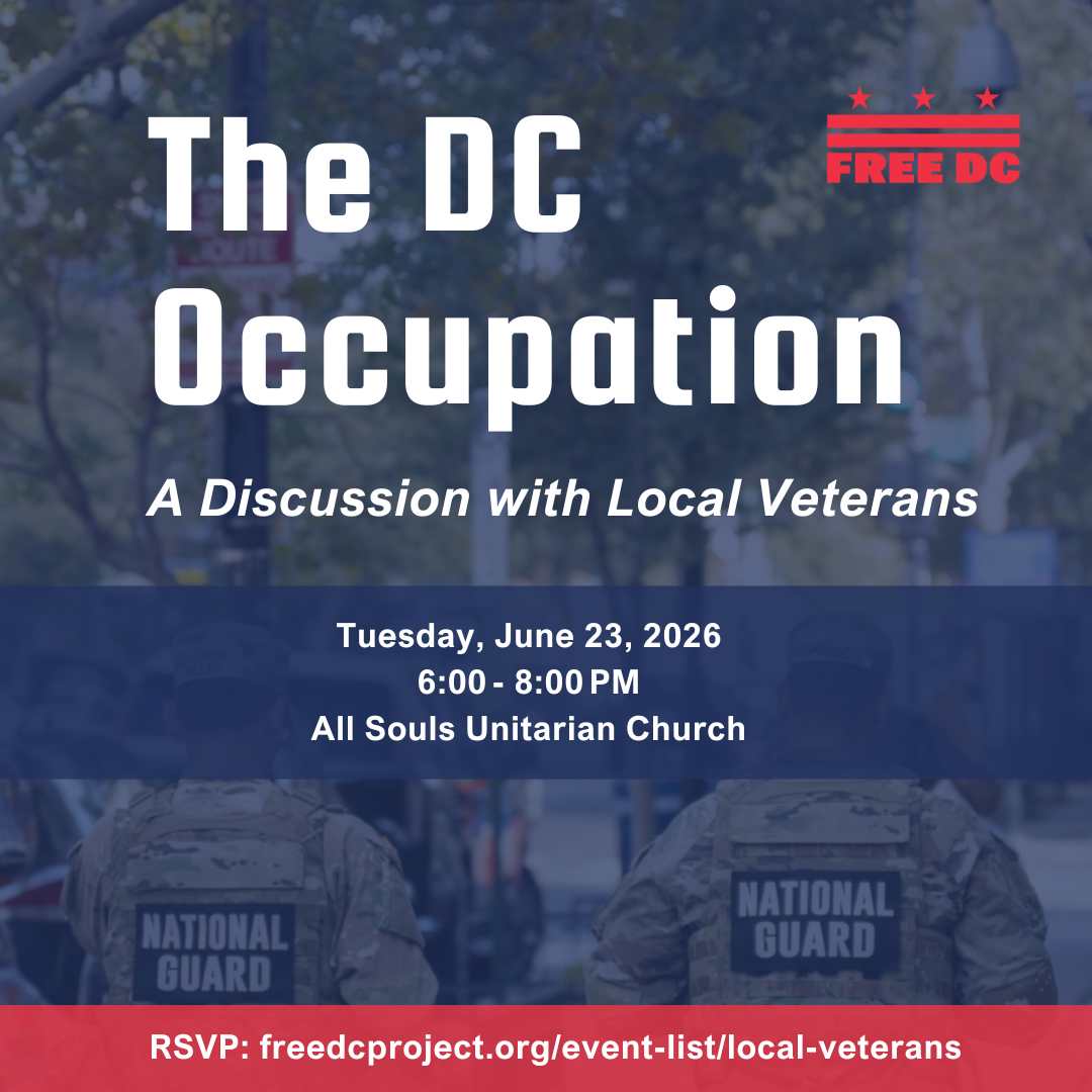  The DC Occupation: A Discussion with Local Veterans 