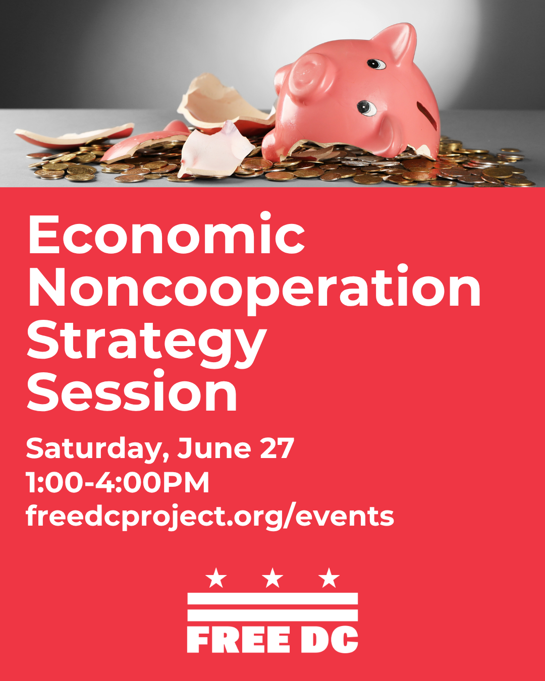 Economic Noncooperation Strategy Session