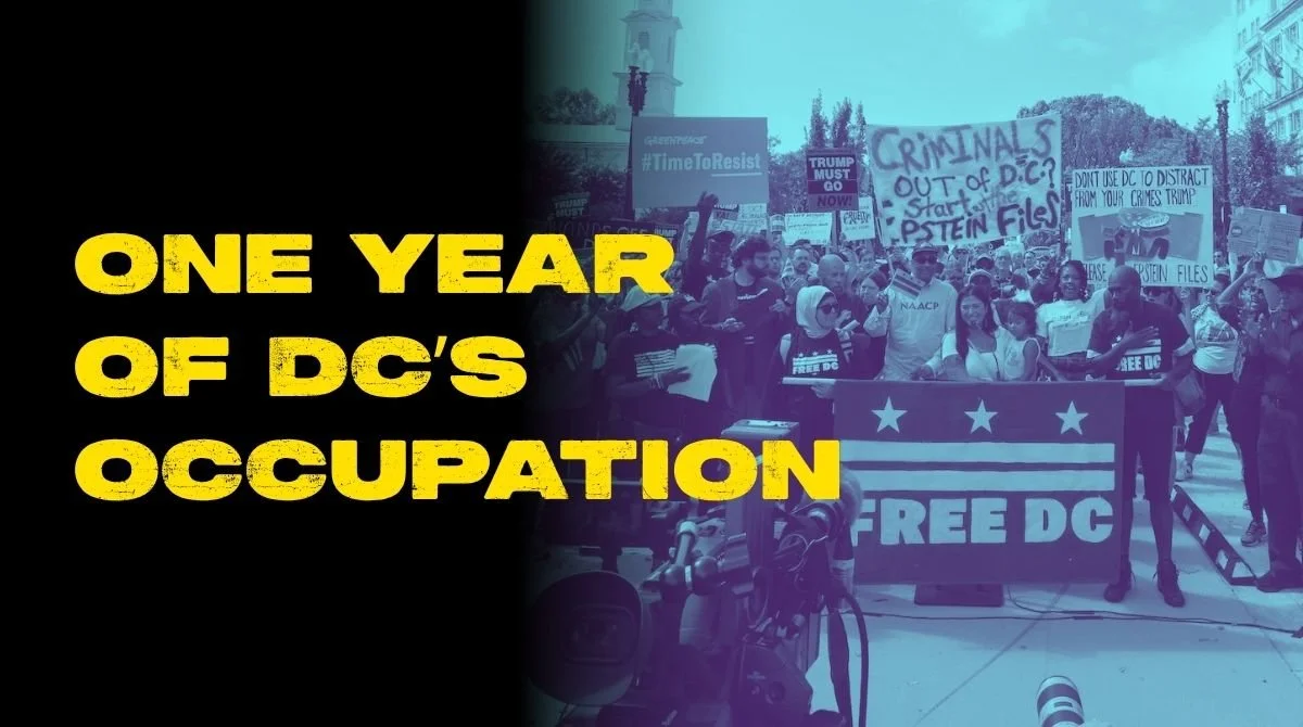 One Year of DC’s Occupation
