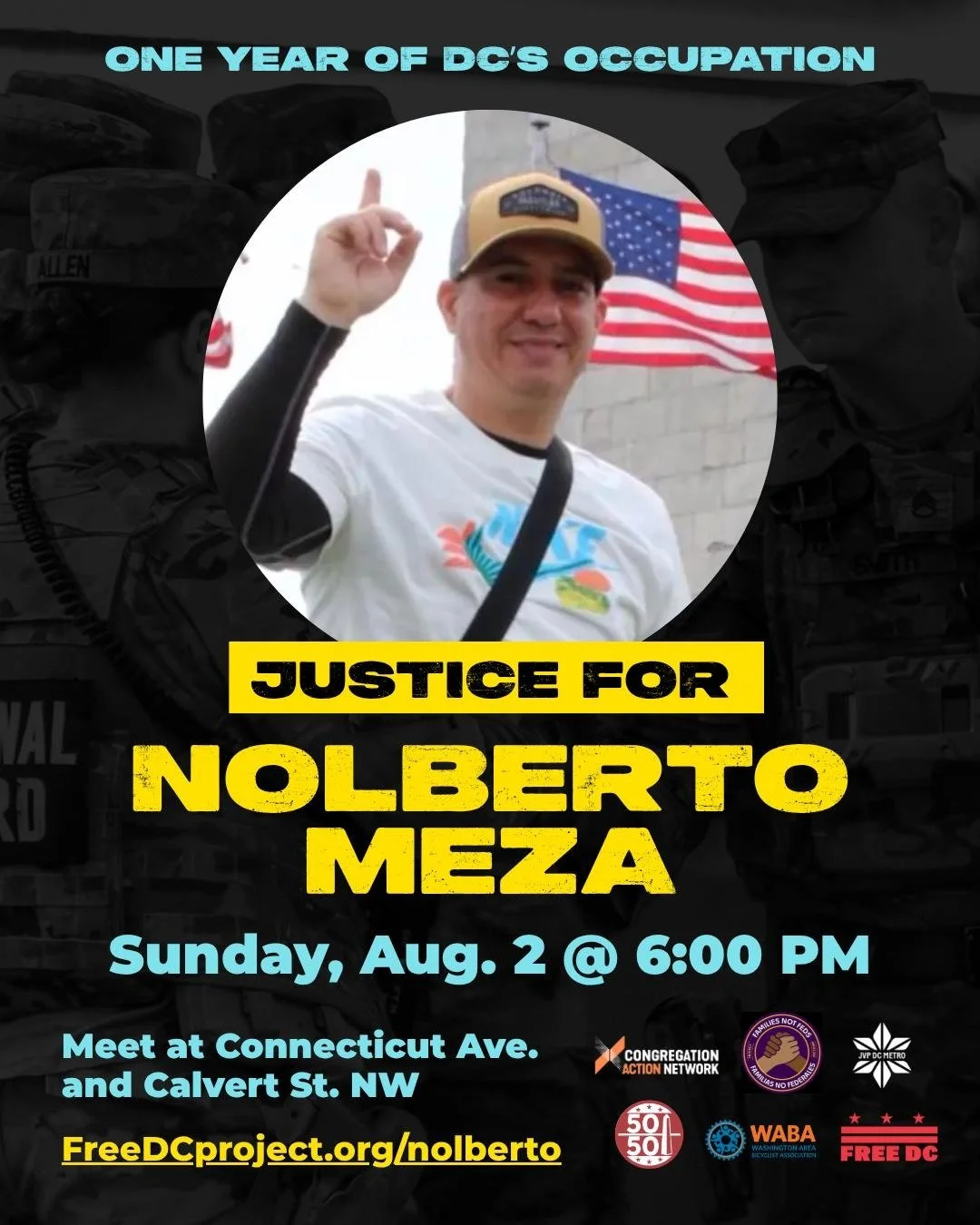 One Year of Occupation: Justice for Nolberto Meza