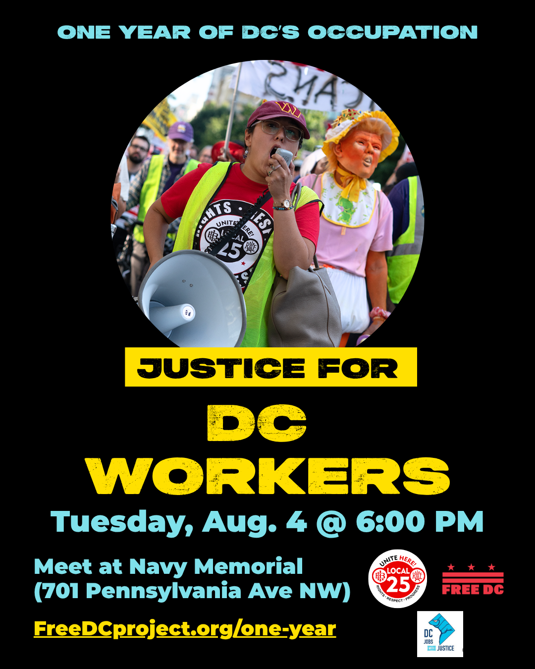 One Year of Occupation: Justice for DC workers