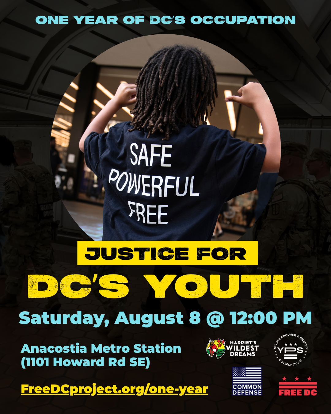 One Year of Occupation: Justice for DC youth + Film the Police training