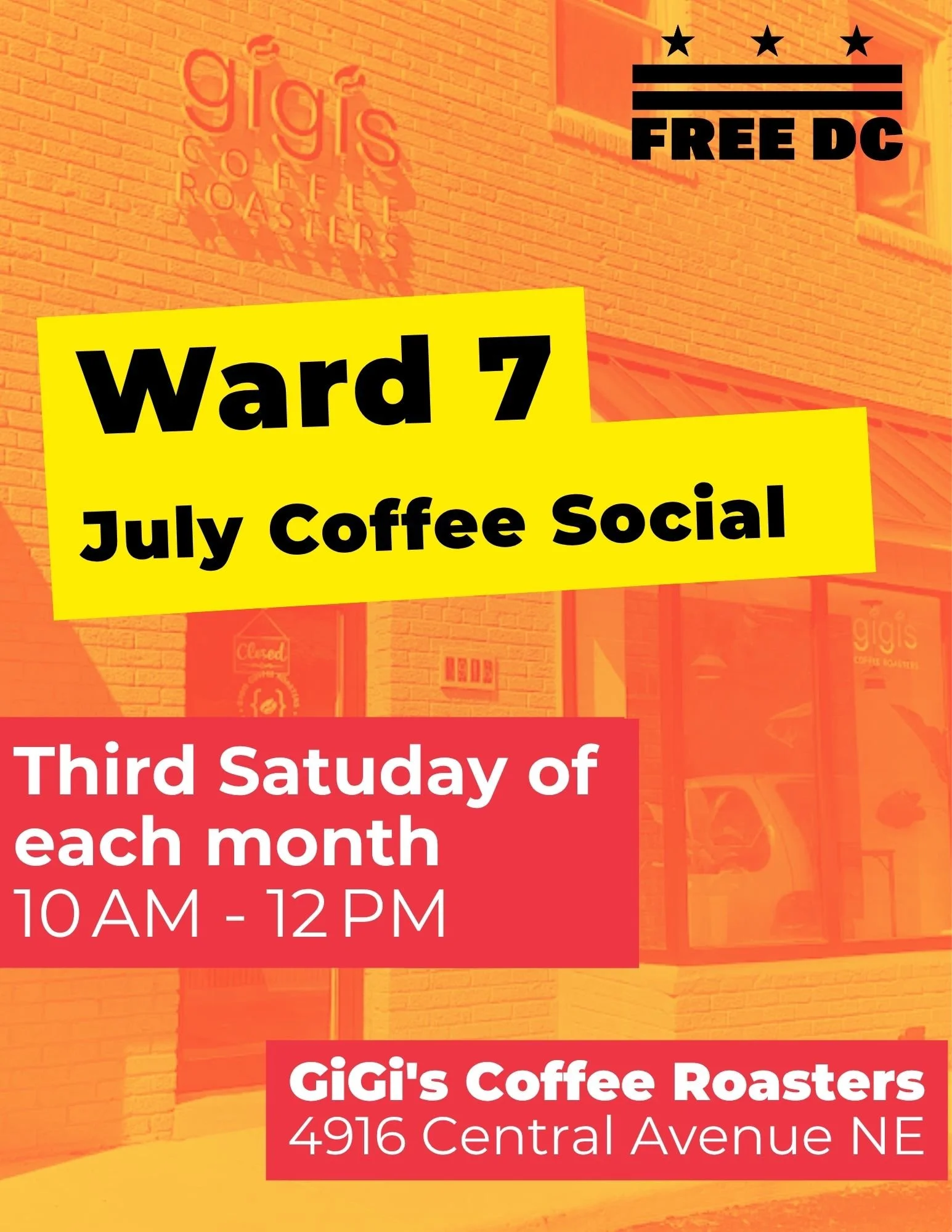 Ward 7 Coffee Social &amp; Wheat Pasting