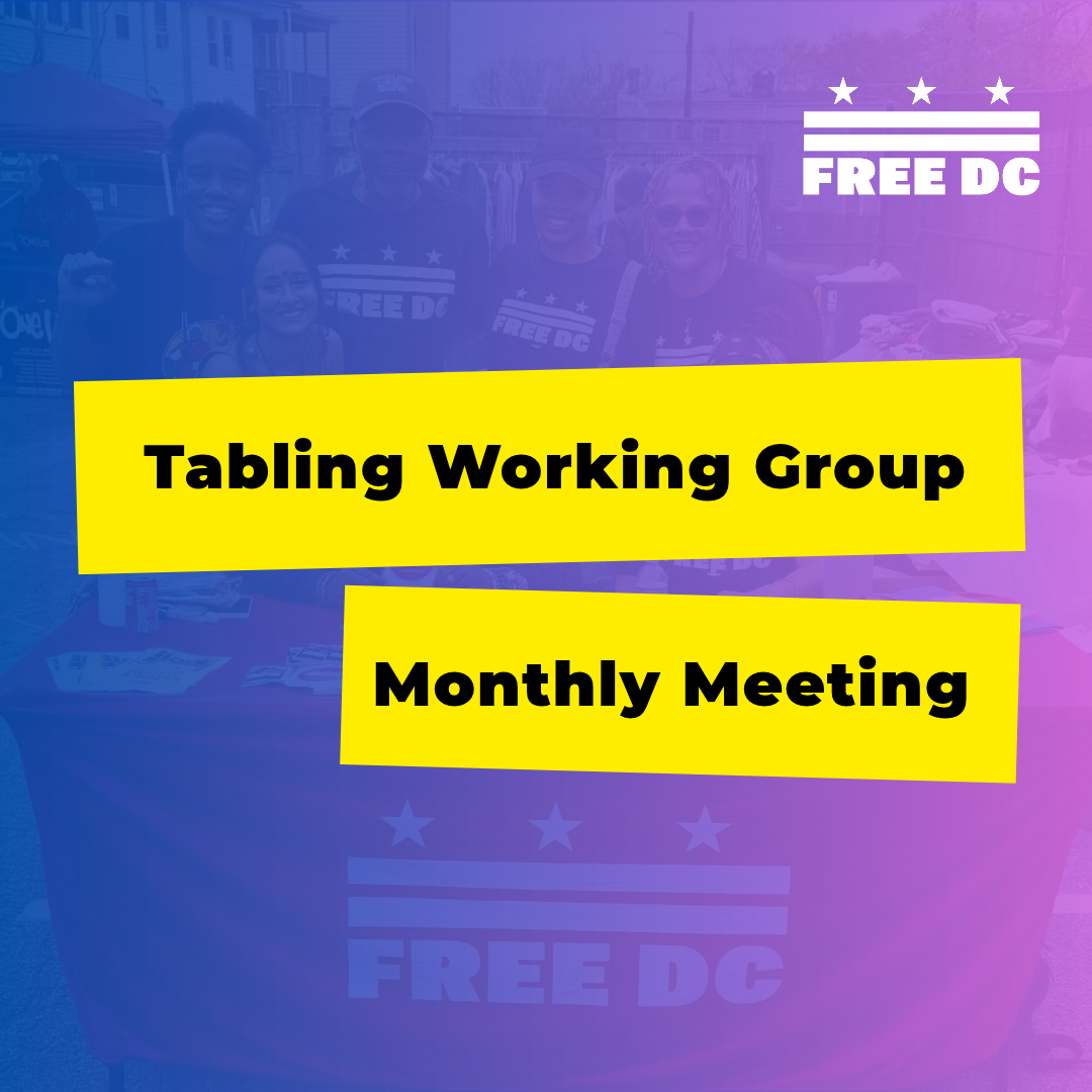 Tabling Working Group Meeting