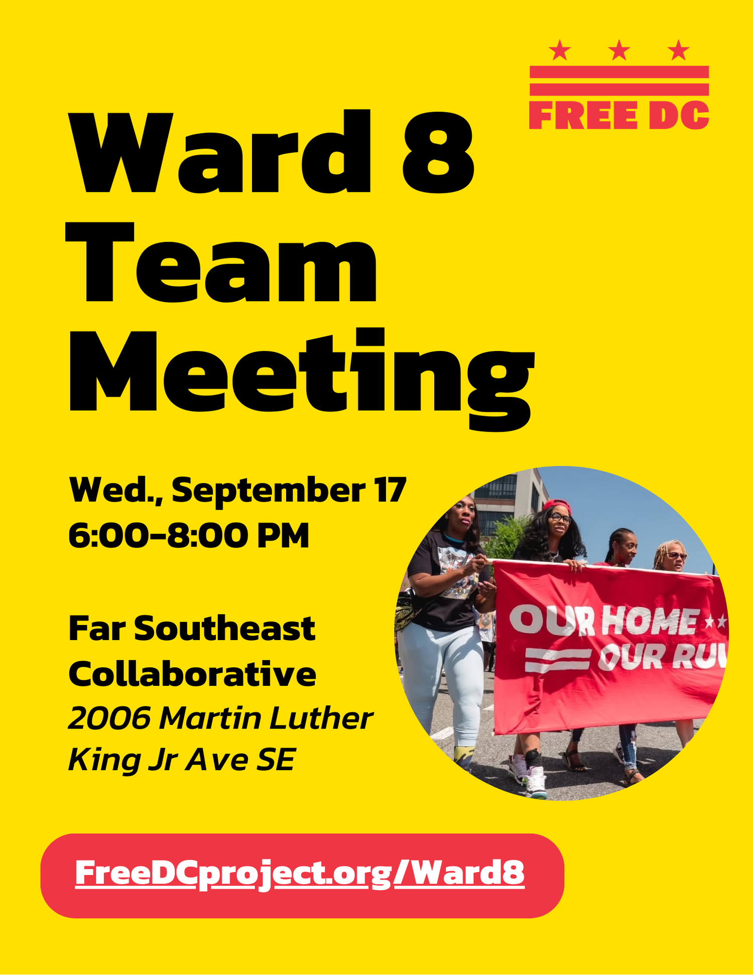 Ward 8 Team Meeting, September 2025 — Free DC