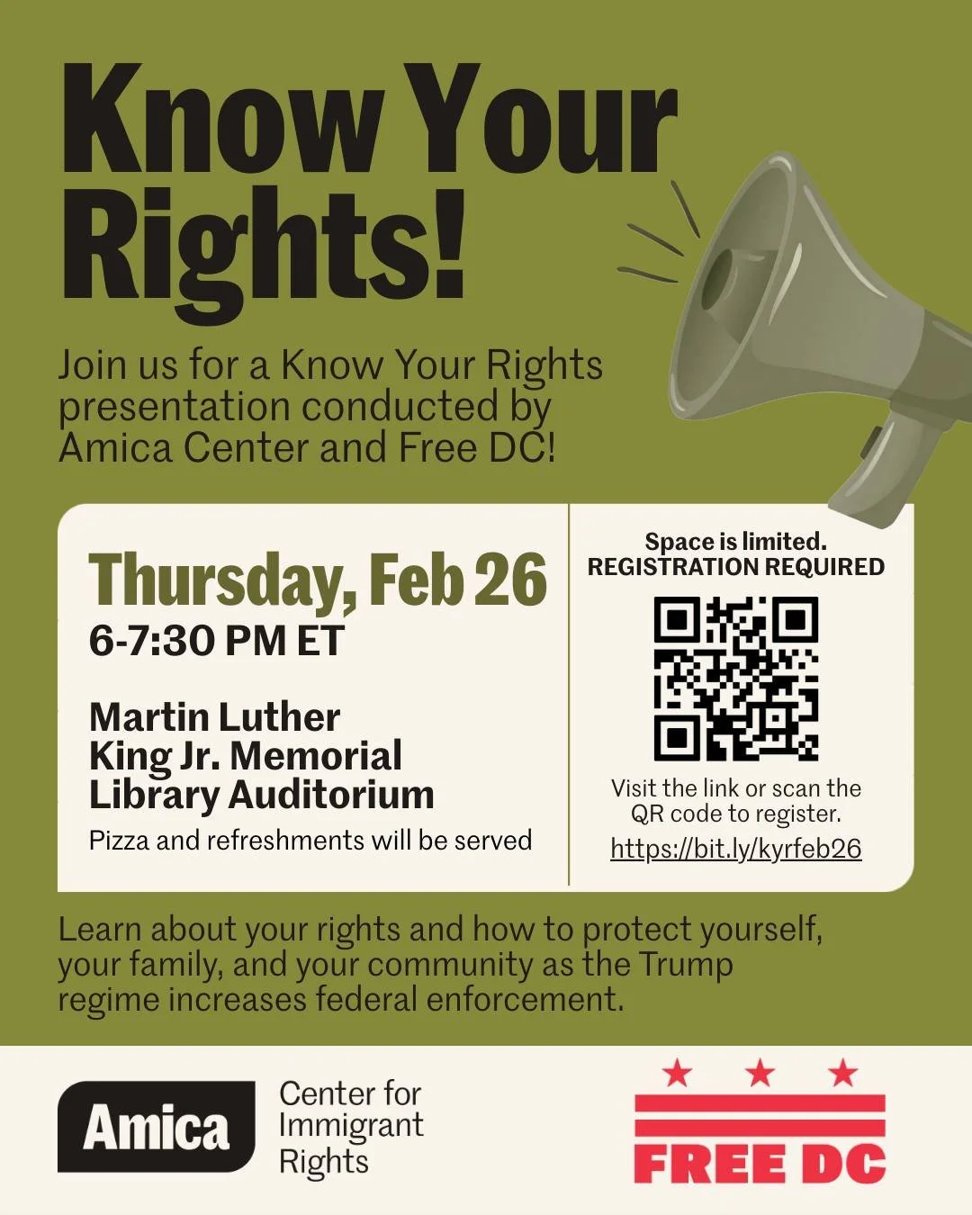 Know Your Rights! / ¡Conozca su Derechos!
